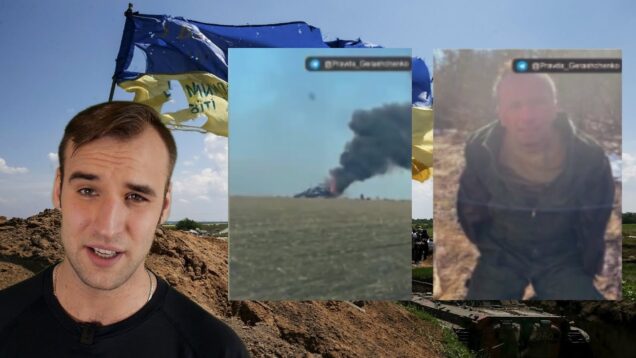Ukrainians captured Russian SU – 35 Fighter pilot