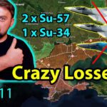 Update from Ukraine | Crazy Losses! Ruzzia lost Su-34 and two SU-57 were damaged