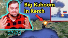 Update from Ukraine | Kerch strait Ferry Connection was Hit