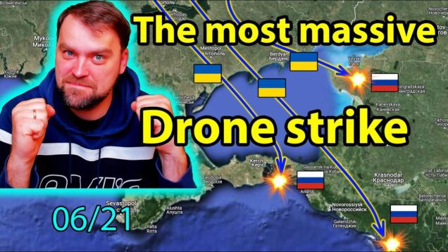Update from Ukraine | Massive Ukrainian Drone Strike Rocks Ruzzian