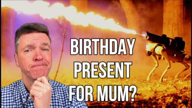 WTF? Robot Dog Flame Thrower – the Perfect Present for