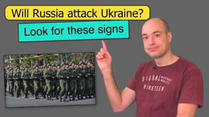 Warning signs that Russia is about to attack Ukraine, 19JAN2022