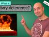 What is military deterrence?