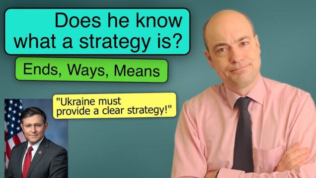 Why Ukraine can’t provide a clear strategy to Mike Johnson