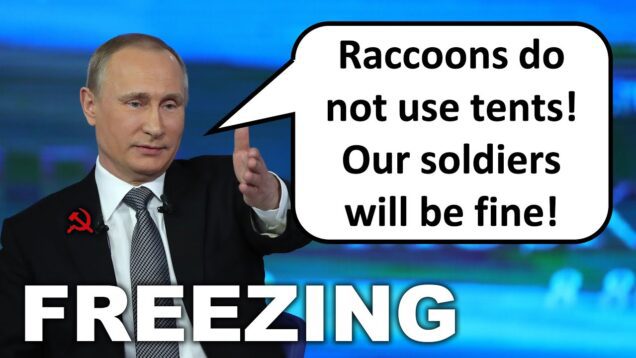 Winter Conditions for Russian Soldiers Look Terrible