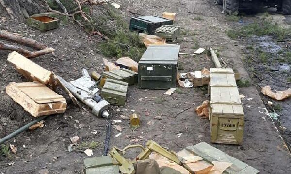 Bucha, a broken column of the Armed Forces of Ukraine.