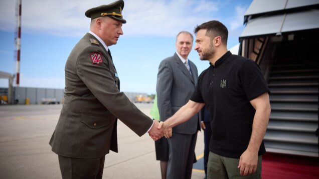 Zelensky arrives in Croatia for regional summit