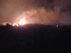 The gas pipeline in Kharkiv is on fire. Microdistrict Danilovka…