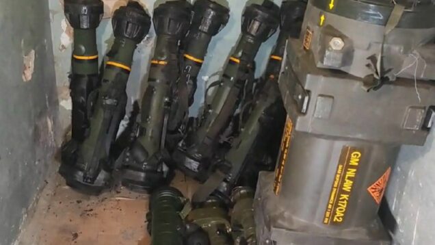 Foreign-made trophies captured by DPR fighters in the southern direction