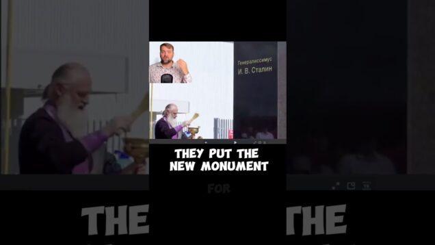 russian priests bless Stalin #shorts #russia #ukraine @DenysDavydov