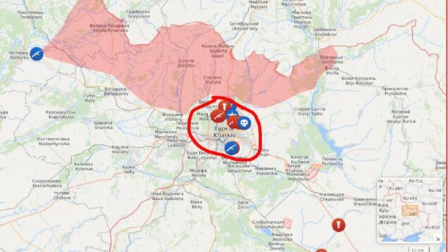 Kharkov. The process of demilitarization is in full swing. The