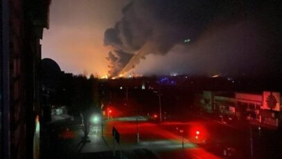 Nikolaev is being bombed….