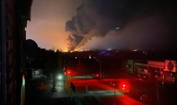 Nikolaev is being bombed….