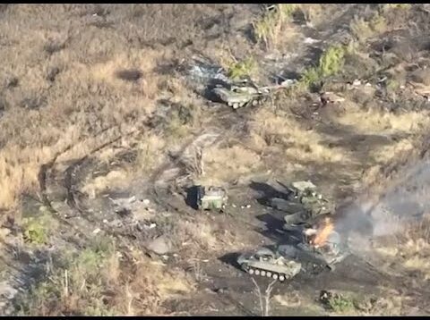 27 Russian Vehicles Destroyed and Abandoned in TWO Days Near