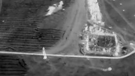 A Russian T-80BV Tank Gets Hunted Down at Night —