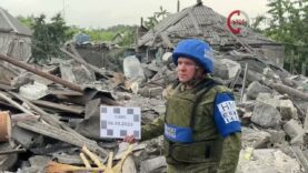 Aftermath of a HIMARS Strike in Almazna, Luhansk