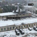 facility russia's belgorod damaged allegedly ukrainian missiles 14 november 2024 telegram/pepel photo_2024-11-14_14-07-20