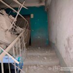 blocked staircase residential highrise zaporizhzhia city following russia's guided bomb strike 12 november 2024 telegram/ivan fedorov 4208324c-02bc-4976-9f0c-152beb7dcca0