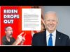 BREAKING: Biden’s Exit – What’s Next?