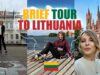 BRIEF LITHUANIA TOUR: VILNIUS & TRAKAI. SUPPORT OF UKRAINE EVERYWHERE.
