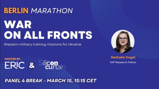 Berlin Panel 4 Break: Western Training Missions for Ukraine with