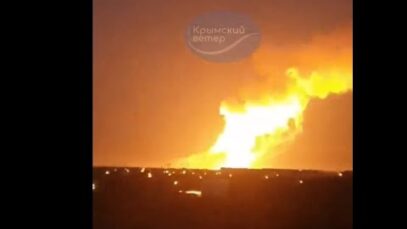 Big Drone Strike on S-400 Battery in Yevpatoriya,Crimea! (Satellite Imagery