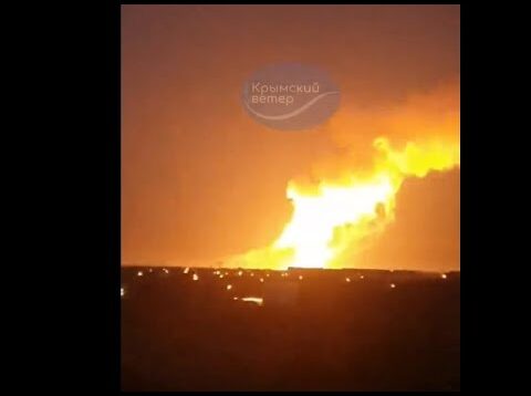 Big Drone Strike on S-400 Battery in Yevpatoriya,Crimea! (Satellite Imagery