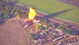 Big JDAM Strike on Russian Electronic Warfare Equipment