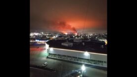 Big Ukrainian Drone Strike on Russia’s 1060th Support Center of