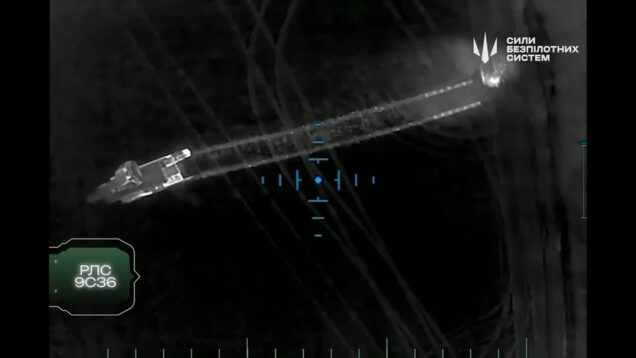 Buk-M3 SAM Launcher and 9S36 Radar Destroyed by Bomber Drone,