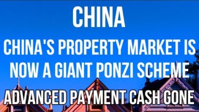 CHINA Property Market is Largest PONZI SCHEME in World History