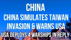 CHINA Threatens MILITARY ACTION Against USA & Launches Missiles Over