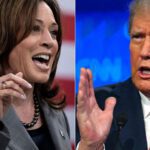 putin unlikely negotiate regardless us election outcome presidential candidates democrat kamala harris (l) republican donald trump (r) who face off 5 november