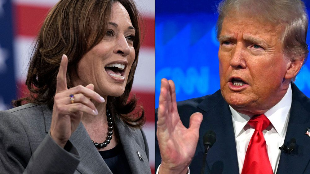 putin unlikely negotiate regardless us election outcome presidential candidates democrat kamala harris (l) republican donald trump (r) who face off 5 november