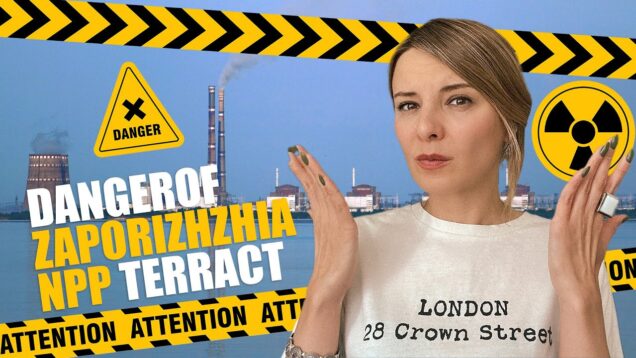 DANGER OF RUSSIAN TERRORIST ATTACK ON ZAPORIZHZHIA NUCLEAR POWER PLANT.