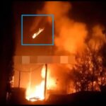 Distillery Tank Toss After Ukrainian Drone Strike on Ethanol Distillery in Voronezh