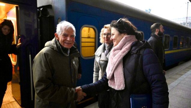 EU top diplomat Borrell arrives in Kyiv