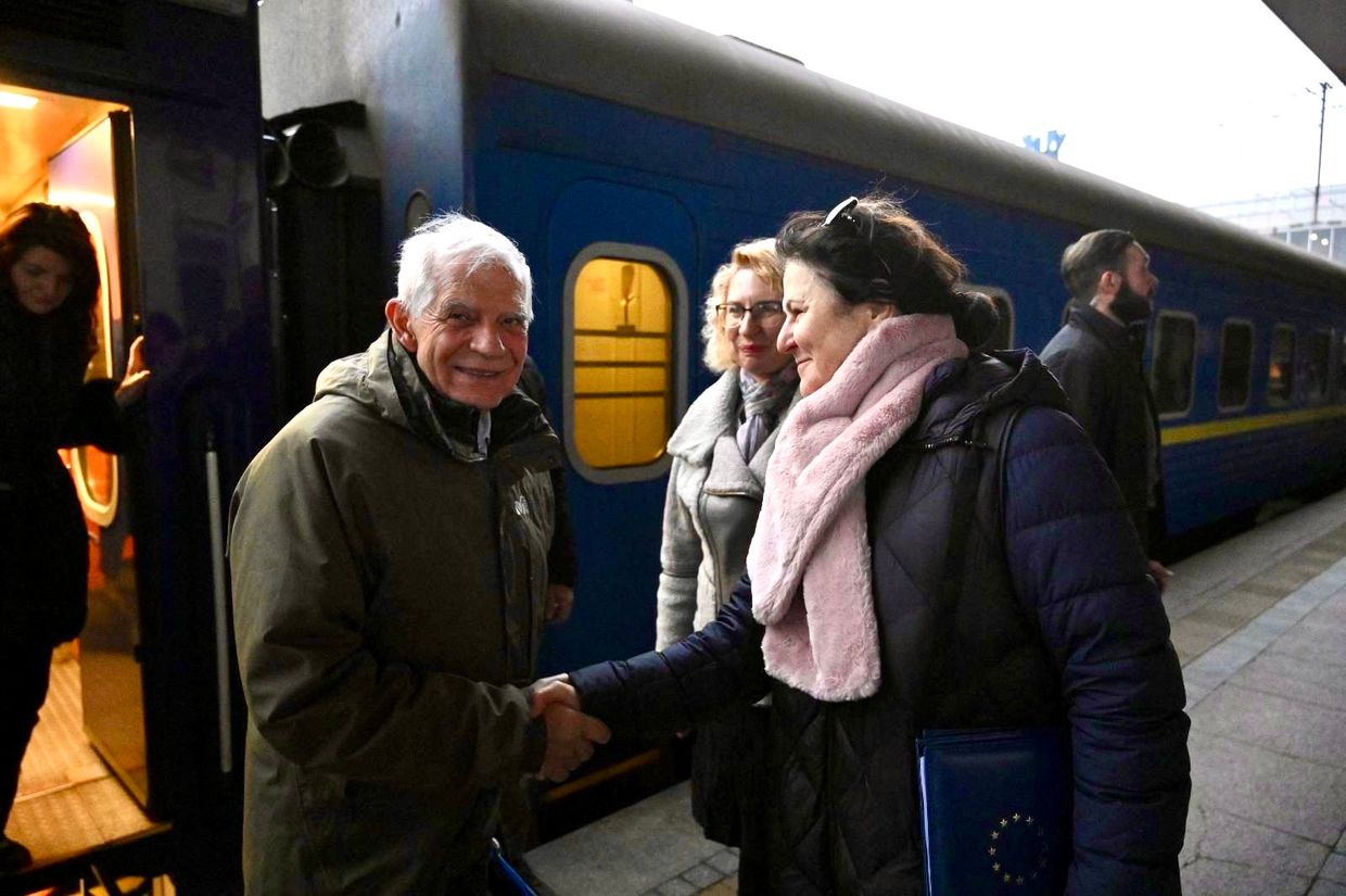 EU top diplomat Borrell arrives in Kyiv