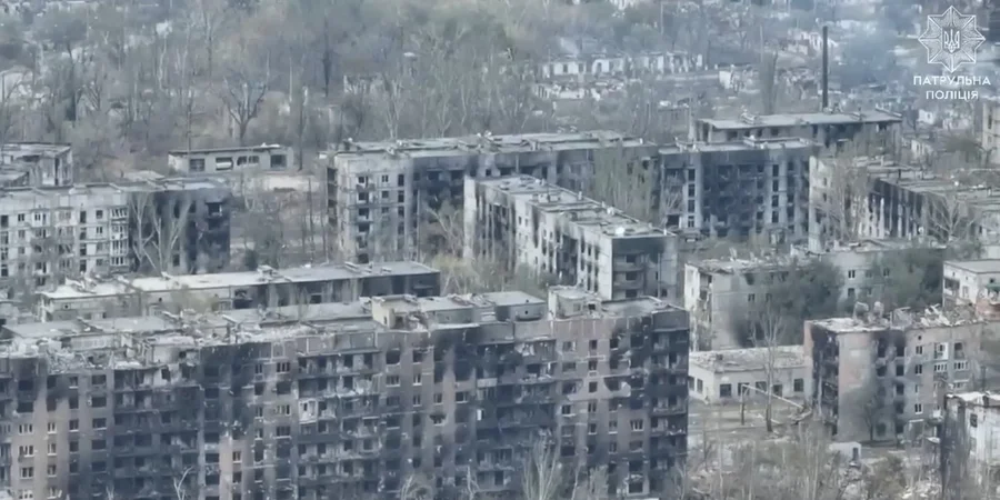 Russian cannon fodder in Toretsk