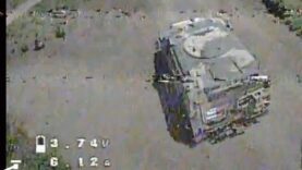FPV Drone Strike on a Gaz Tigr Infantry Mobility Vehicle