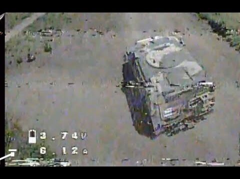 FPV Drone Strike on a Gaz Tigr Infantry Mobility Vehicle