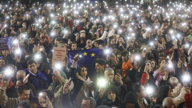 Georgia election results indicate possible manipulation, two US pollsters say