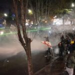 ukraine condemns violent crackdown peaceful protests tbilisi riot police use water cannons clear road protesters including some pointing lasers 28 2024 ukraine’s ministry foreign affairs (mfa) issued strong condemnation 29