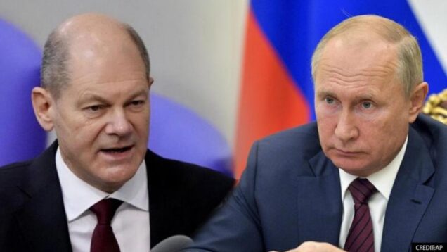 German Chancellor Scholz plans dialogue with Putin, first since late