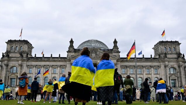 Germany's new populist party pressures coalition talks with anti-Ukraine stance