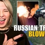 HUGE EXPLOSIONS IN VOLGOGRAD: TRUCK WITH DRONES BLOWN UP Vlog 846: War in Ukraine