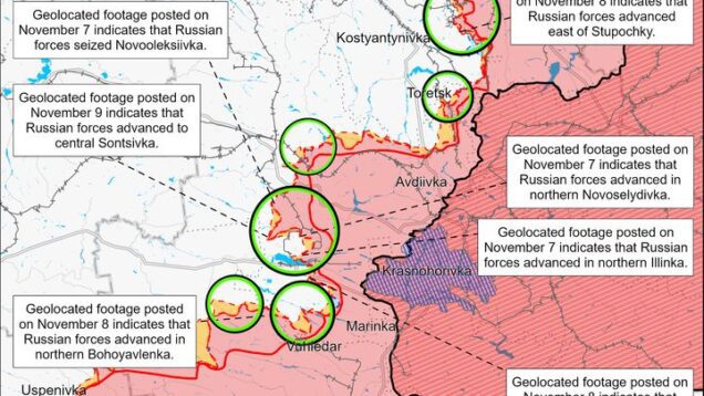 ISW: Significant Russian gains come with unsustainable costs, irreparable losses