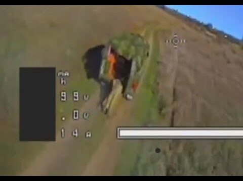 Injured Russian THROWN OUT of Bukhanka Chased by Drone to