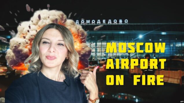MOSCOW AIRPORT ON FIRE: EXPLOSIONS IN DOMODEDOVO. Vlog 446: War