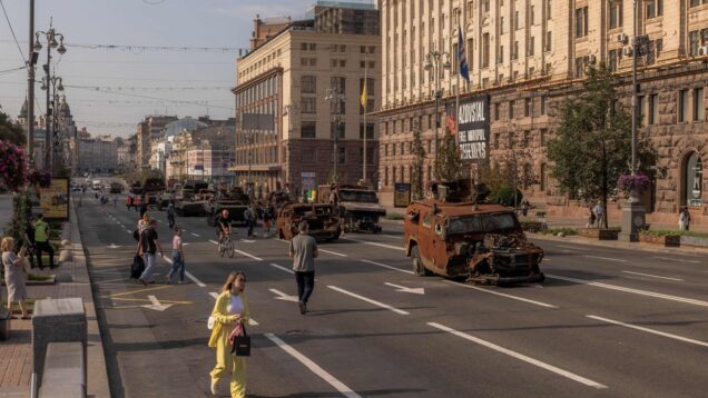 Military donations in Ukraine plummet as war pressure mounts, Bloomberg